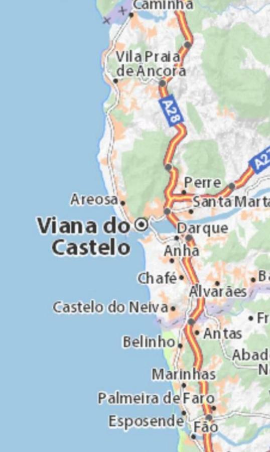 Casa Azul D'Altamira Lägenhet Viana do Castelo Exteriör bild